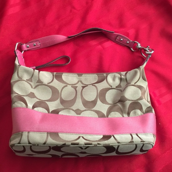 Coach signature handbag - Picture 5 of 7